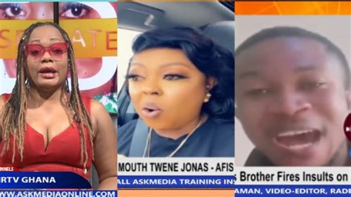 Afia Schwar’s Mom is A Senior Prostitute’- Brother Of Twene Jones Spits Fire (Watch)