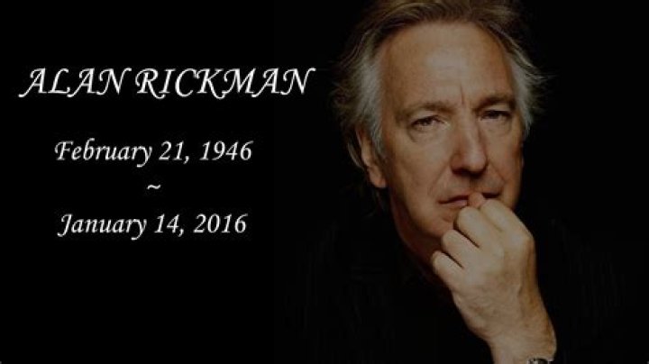 Alan Rickman Cause of Death: What caused Alan Rickman’s death?
