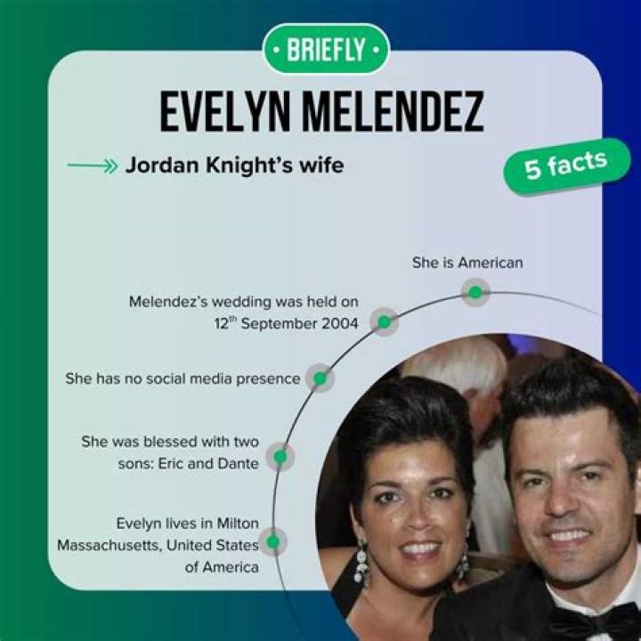 All You Need To Know About Jordan Knight's wife Evelyn Melendez
