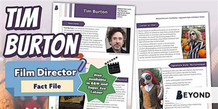 All you need to know about Tim Burton: Renowned Film Director
