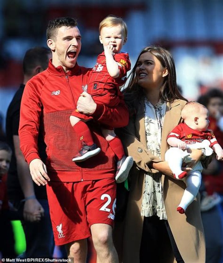 Andy Robertson Children: Meet Rocco And Aria