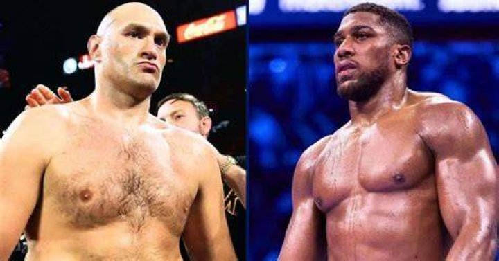 Anthony Joshua Taunts Tyson Fury With A Shirtless Photo Of Himself