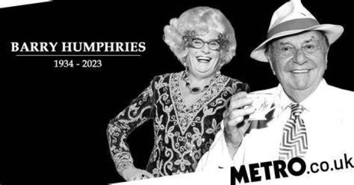 Barry Humphries Cause Of Death, Age, Funeral