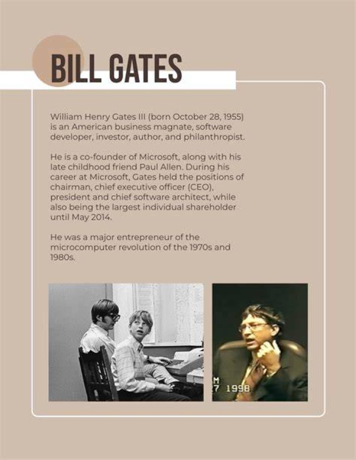 Bill Gates: Biography, Age, Career, Net Worth, Height