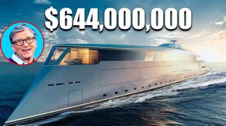 Bill Gates Purchases First Hydrogen-Powered Super Yacht Worth $644M