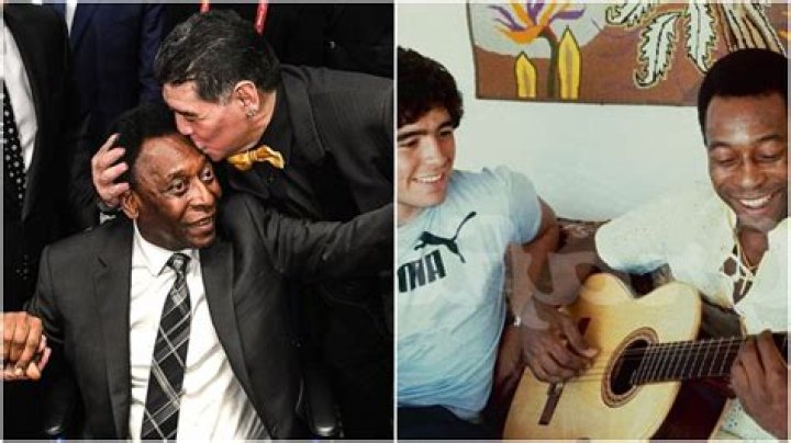 Brazilian Football Legend, Pele Reacts To The Death Of Diego Maradona