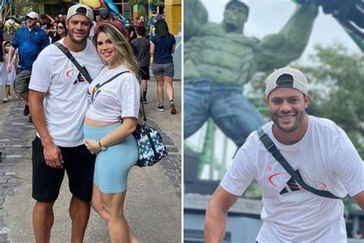 Brazilian Striker Hulk, Now Dating Niece of His Ex-Wife