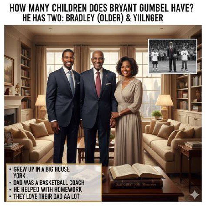 Bryant Gumbel Children: How many kids does Bryant Gumbel have?