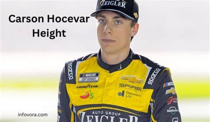 Carson Hocevar Height: How Tall is Carson Hocevar?