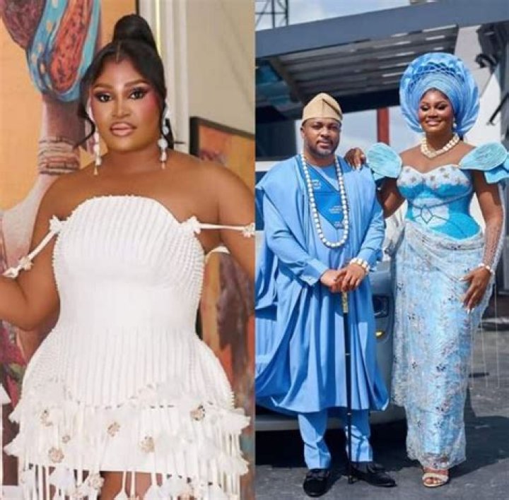 Chizzy Alichi Competing With The Husband Over Beauty – Who Do You Think Fine Pass The Other (PHOTOS)