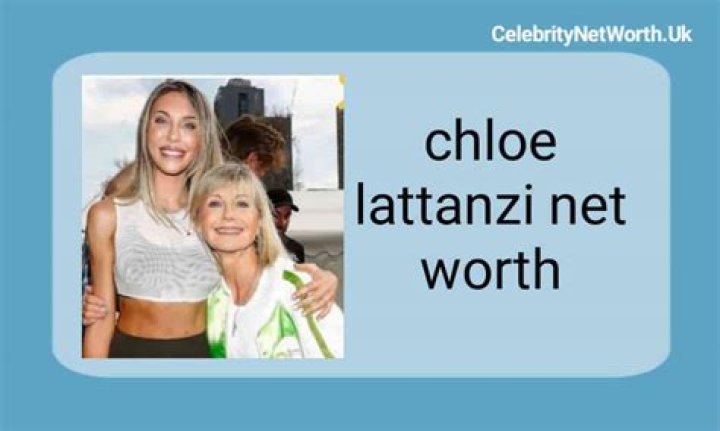 Chloe Lattanzi Net Worth, Age, Height
