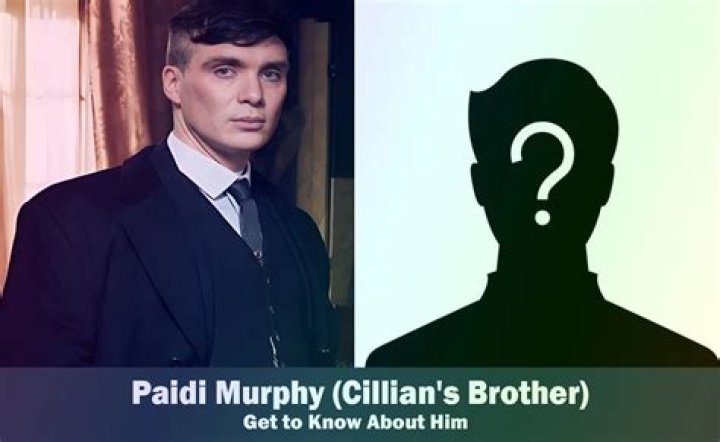 Cillian Murphy Brother: Who Is Paidi Murphy?