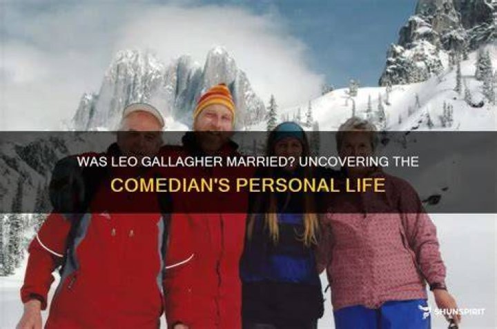 Comedian Gallagher Parents: Meet Leo Gallagher Sr.