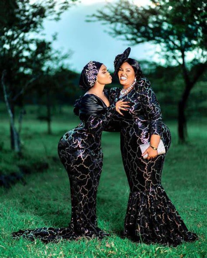 Curvy Tanzanian Model, Sanchi And Mother Storms Instagram With Massive Backsides (Photos/Video)