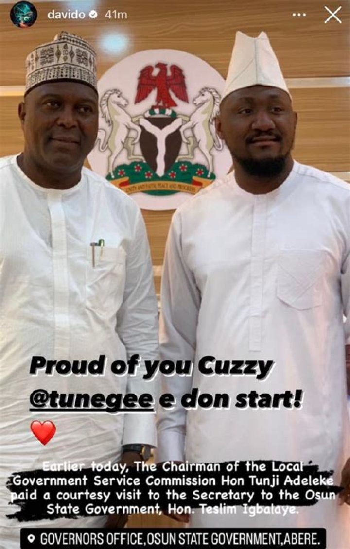 Davido Blesses His Cousin, Tunji Adeleke With N5,000,000 On His Birthday [Video]