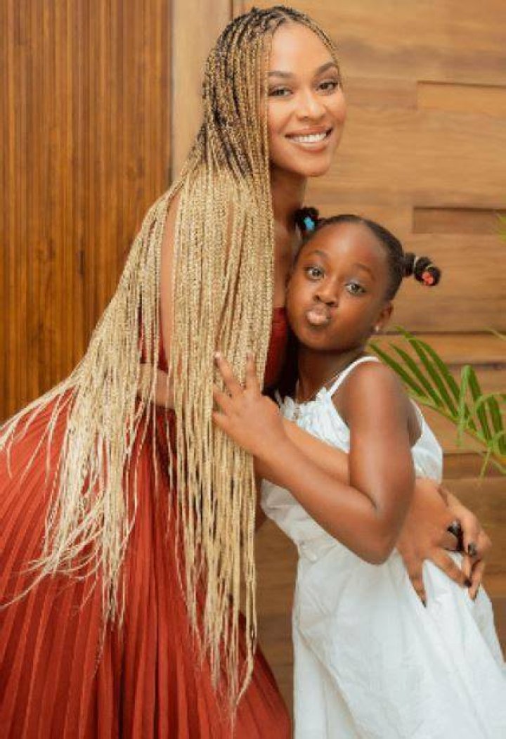 Davido Cuddles Newborn Daughter, Hailey Veronica Adeleke