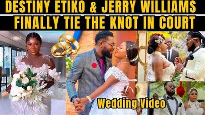 Destiny Etiko’s Romantic Video With Colleague, Jerry Williams Sparks Dating Rumors