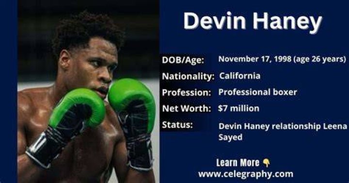 Devin Haney Net Worth, Age, Height