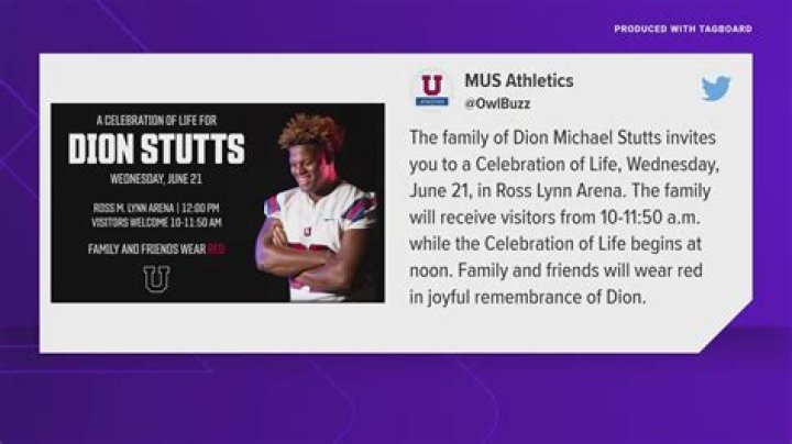 Dion Stutts Funeral: When is Dion Stutts’ Funeral?