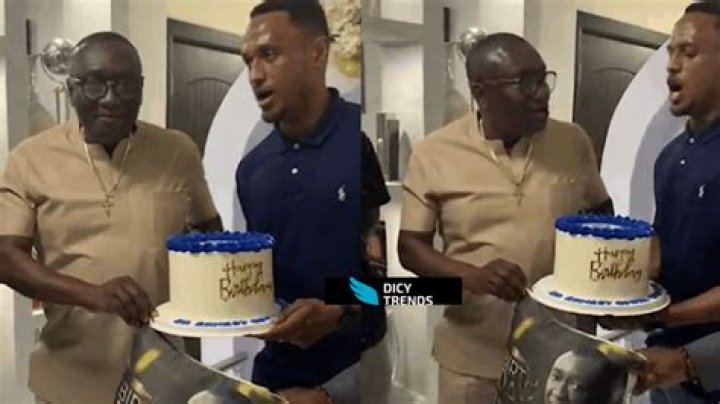Dr Ernest Ofori Sarpong Gets A Birthday Supr.ise In His Plush Office
