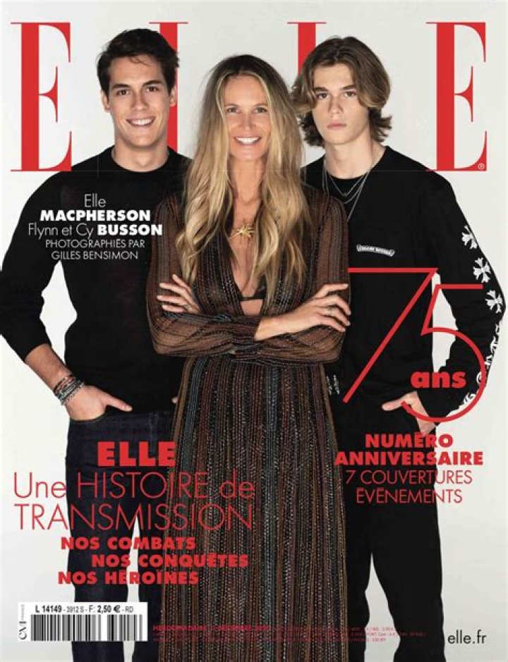 Elle Macpherson’s Sons: Meet Arpad And Aurelius