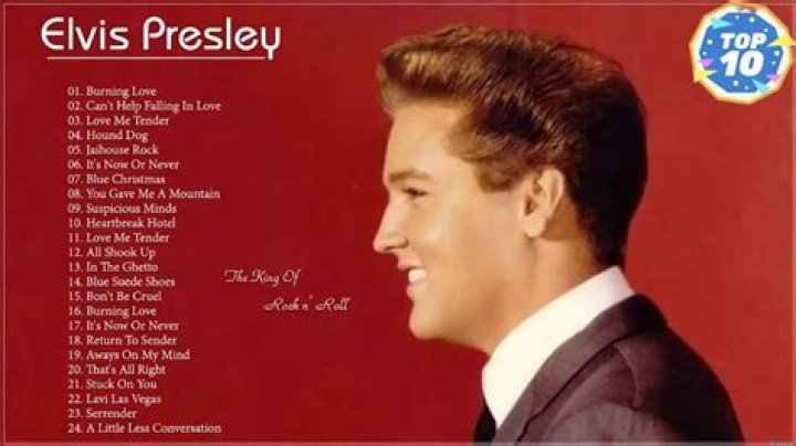 Elvis Presley Top Songs and Awards