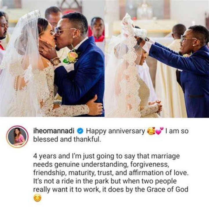 Emmanuel Emenike And Wife Iheoma Celebrate 4th Wedding Anniversary