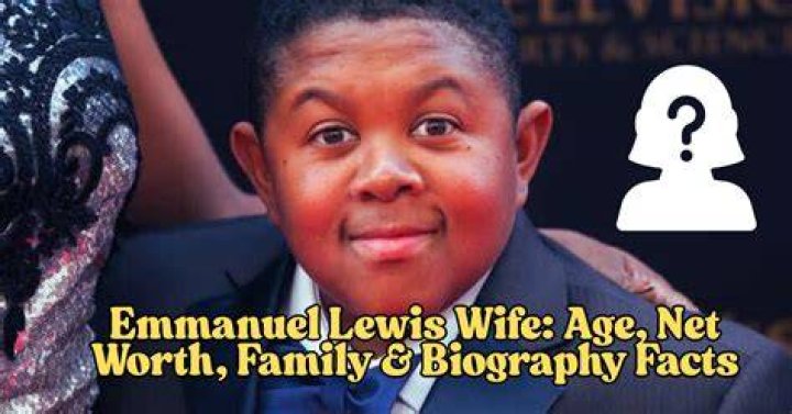 Emmanuel Lewis Wife: Is The Actor Married?