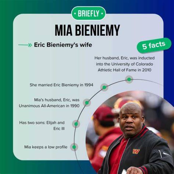 Eric Bieniemy Wife: Meet Mia Bieniemy