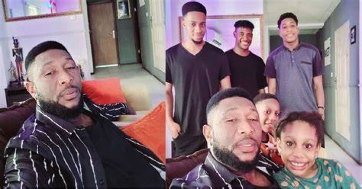 Filmmaker, Tchidi Chikere Shows Off His Lovely Children (Photos)