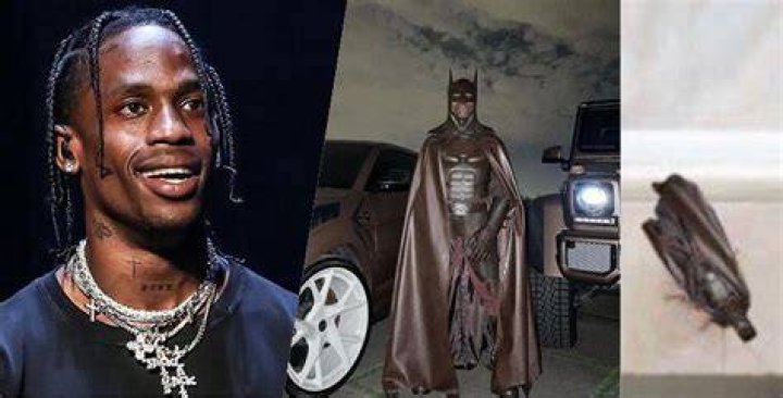 ‘Flying Cockroach’- Travis Scott Deletes Instagram Account After Being Mocked Over His Halloween Costume