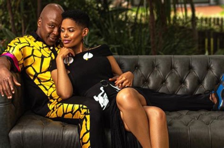 Gail Mabalane And Husband Celebrates Their 8th Wedding Anniversary