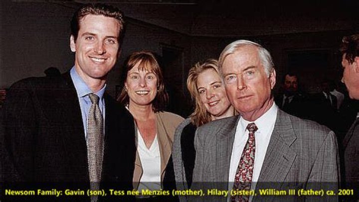 Gavin Newsom Parents: Meet William Newsom And Tessa Menzies