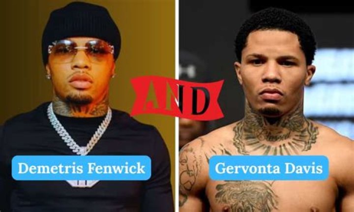 Gervonta Davis Siblings; Meet Demetris Fenwick