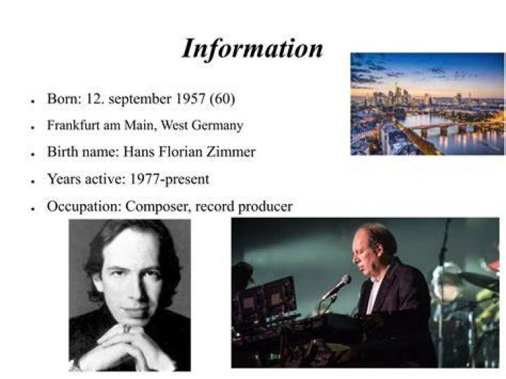 Get to know Hans Zimmer: Biography, Age, Career, Net Worth, Height, Relationship & More