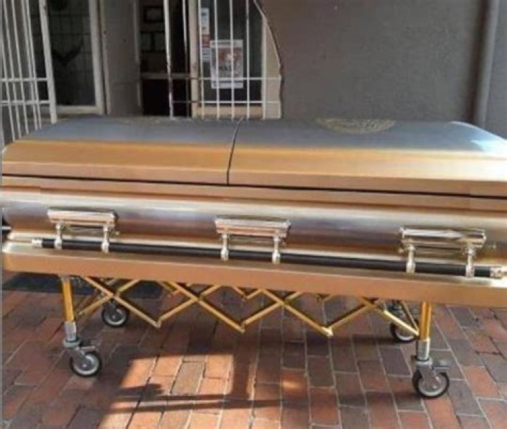 Ginimbi Buried In Versace Customized Coffin Worth Over N1.9M (Photos)
