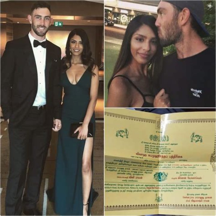 Glenn Maxwell Wife: Meet Vini Raman