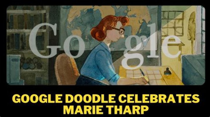 Google Doodle Celebrates Marie Tharp