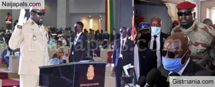 Guinea’s Coup Leader, Mamady Doumbouya Sworn In As President