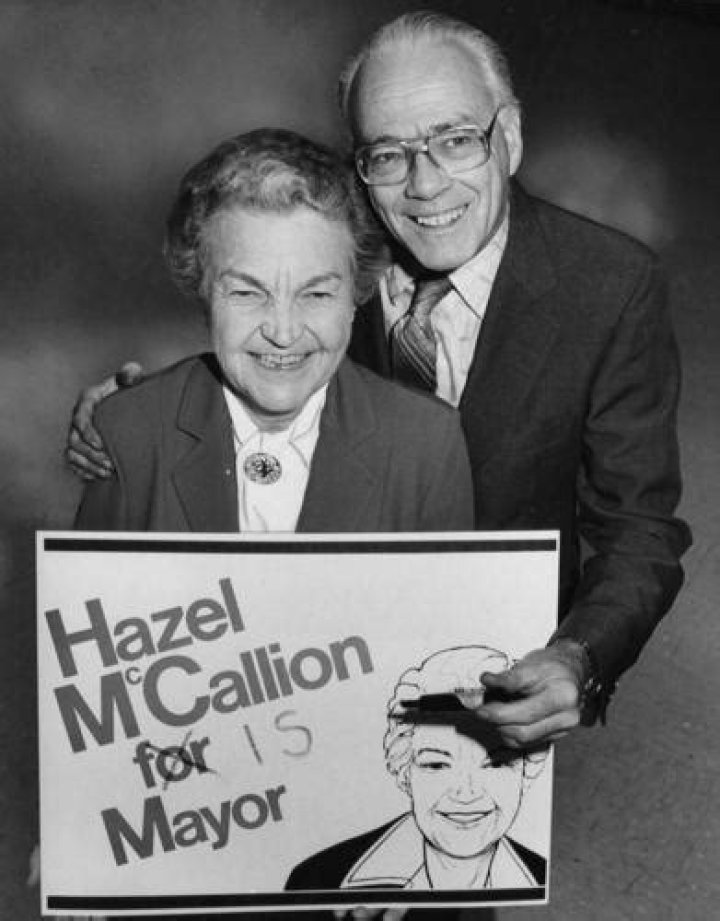Hazel McCallion Husband: Meet Sam McCallion