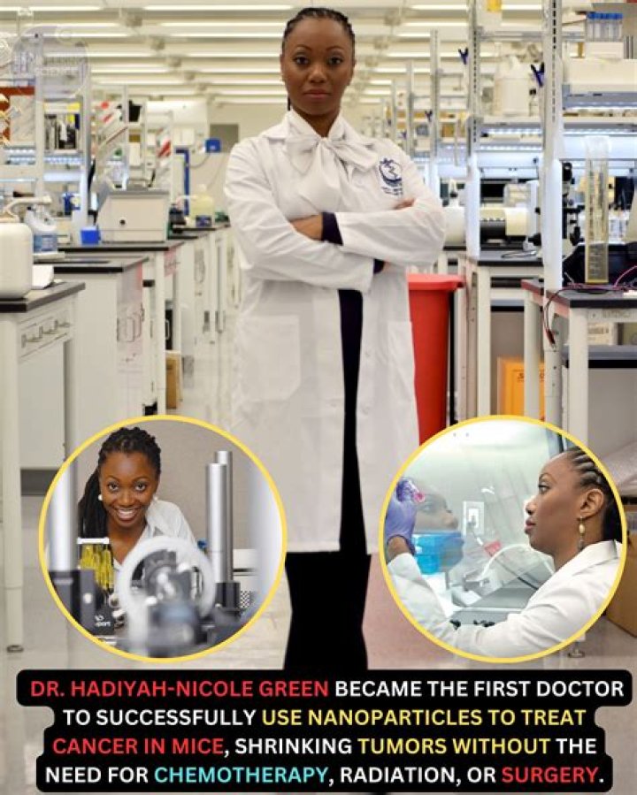 Here Is Hadiyah-Nicole Green; The 1st Person To Cure Cancer Using Laser Technology