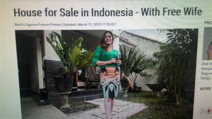 House For Sale In Indonesia – With Free Wife