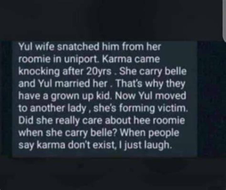 How Karma Finally Caught Up With May Edochie After Snatching Yul From Roommate In Uniport– Lady Spills