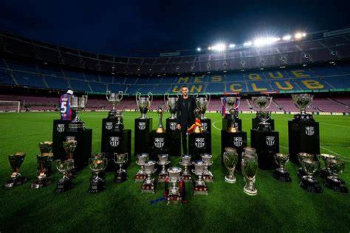 How Many Trophies Has Sergio Busquets won in his career?