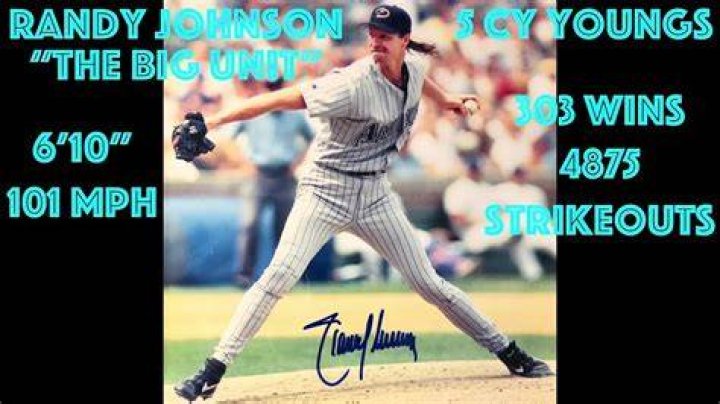 How many wins did Randy Johnson have?
