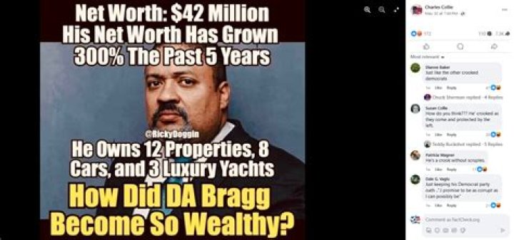 How Much Is Alvin Bragg Worth?
