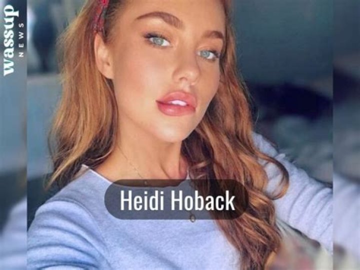 How much is Heidi Hoback’s net worth today