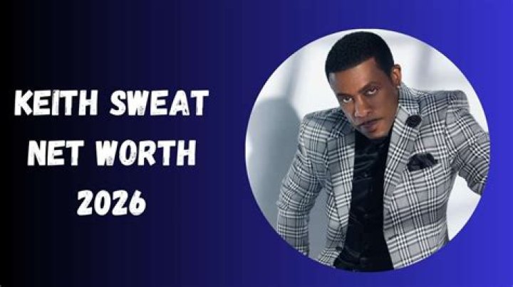 How much is Keith Sweat's net worth today