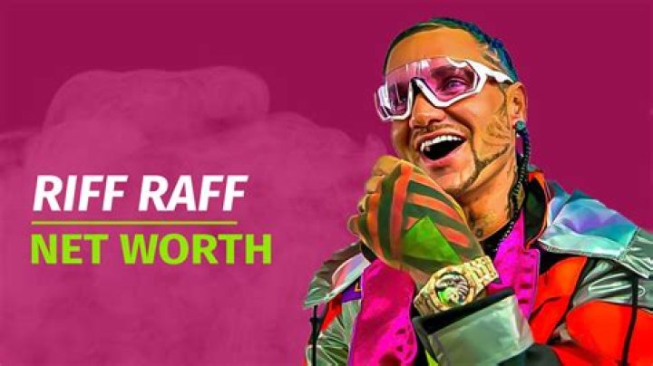 How much is Riff Raff’s net worth today