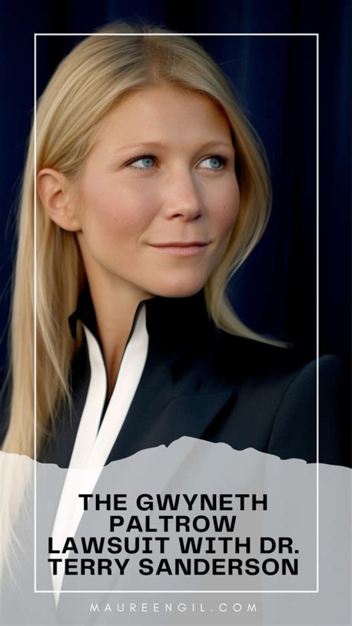 How much is Terry Sanderson suing Gwyneth Paltrow for?